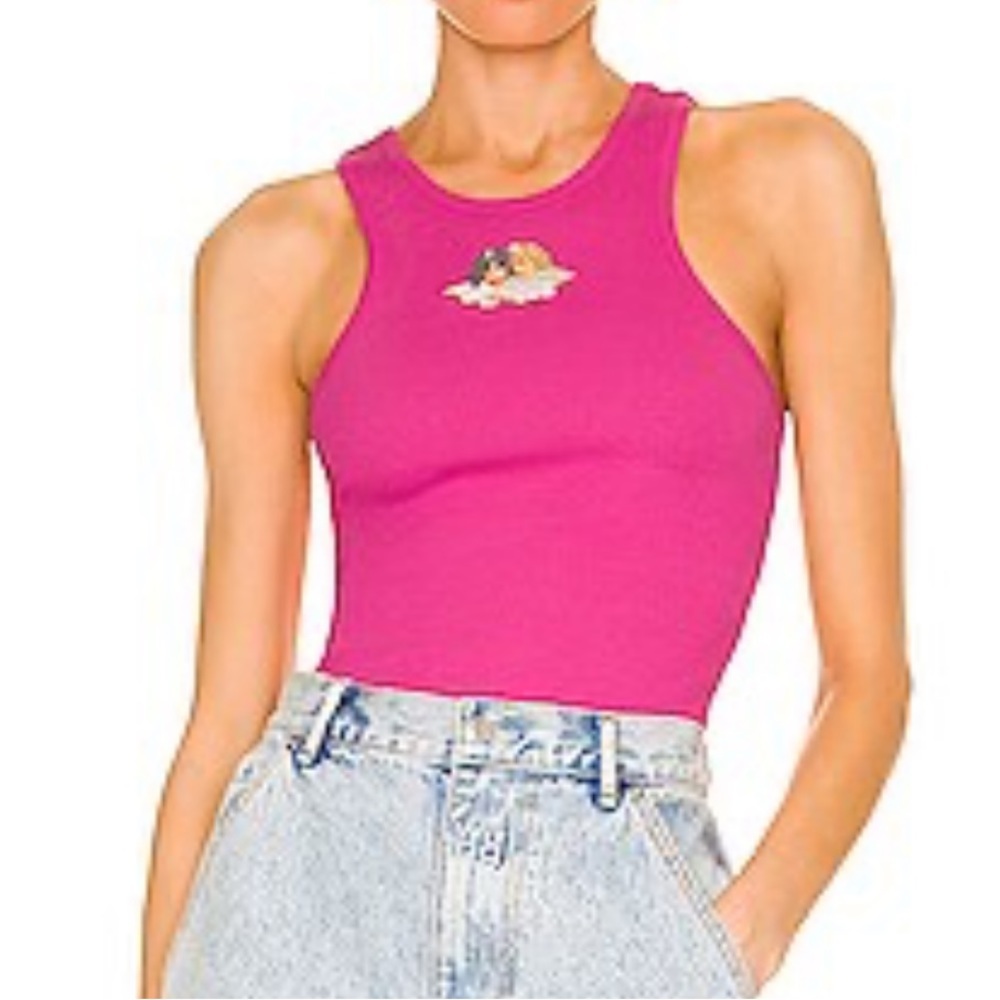 FIORUCCI Iconic Angels Ribbed Tank